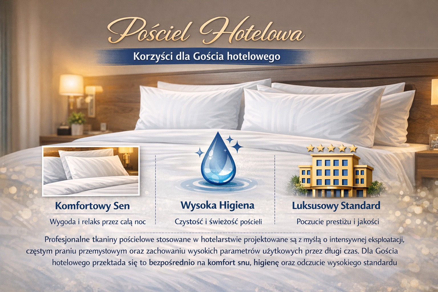Pościel hotelowa 